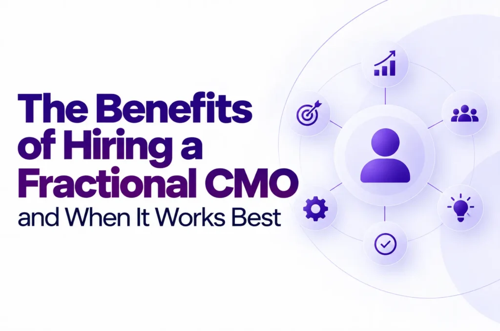 benefits of hiring a fractional CMO