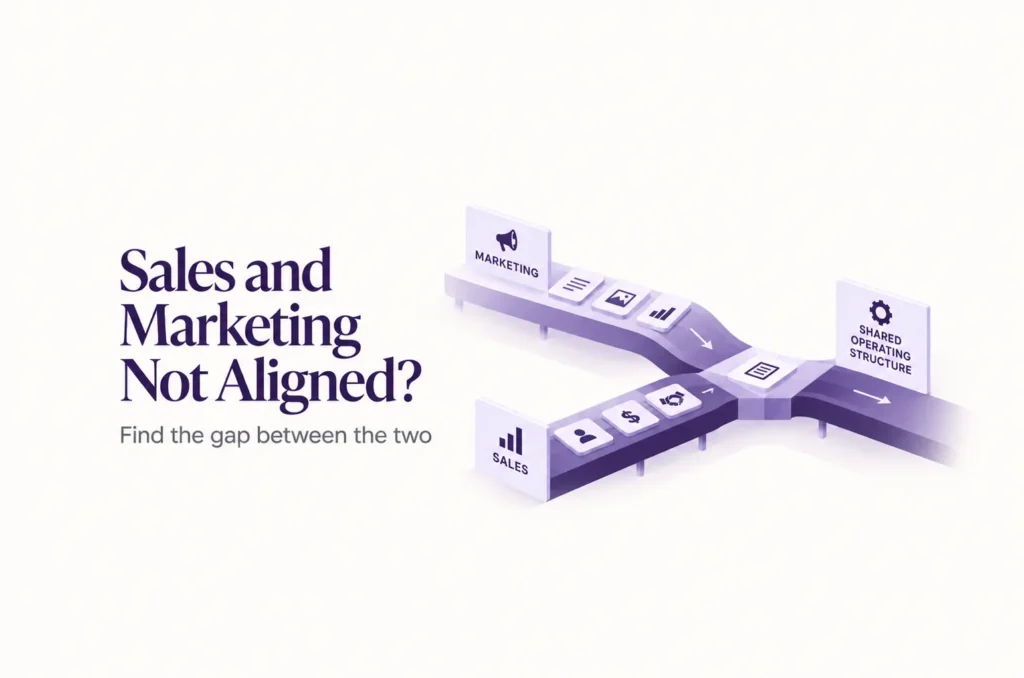 sales and marketing not aligned
