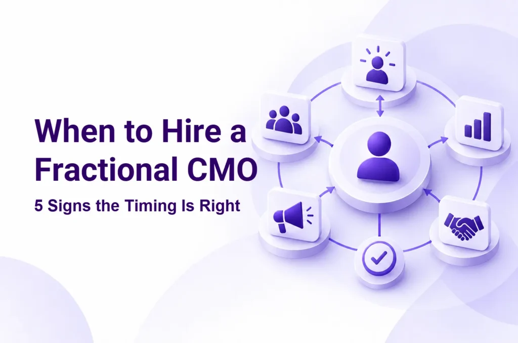 when to hire a fractional CMO